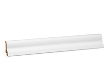 Sockelleiste foliert Marburger MDF Weiße Scheuerleisten Fußleisten 20x40mm