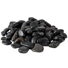 Zierkies Dekosteine schwarz