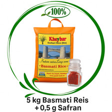 Pamir Basmati Reis 5 kg + 0,5g