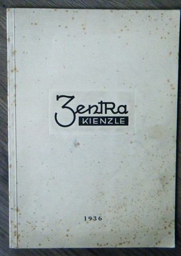 Zentra kienzle katalog dufa - zentra,