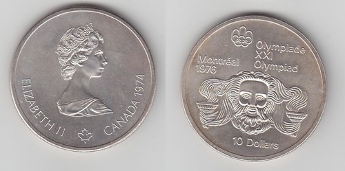 Dollar silber münze canada - silber,