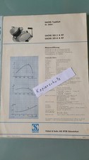 Sachs Motor Typblatt 501/3, 504/4 A KF