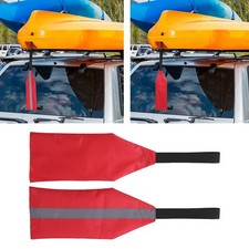 Red Kayak Tow Safety Flag Boot Kanu Trailer Warnflaggen Reisereflektor