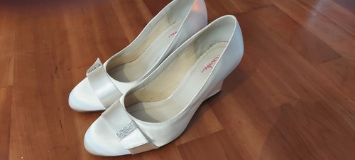 Satin damenpumps weiß mit - satin-damenpumps,