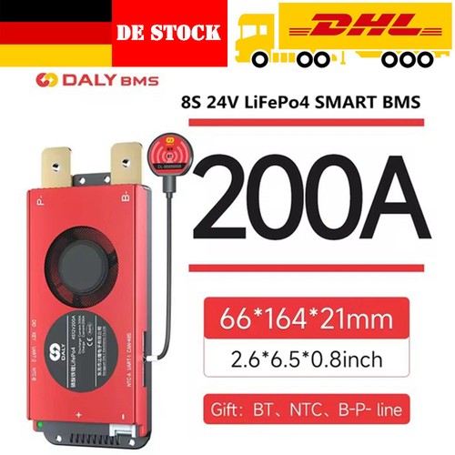 Daly smart bms 24v - bms, 200a
