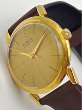 CORUM - Herren-Uhr - 585er Gelb-Gold / Leder - Automatik