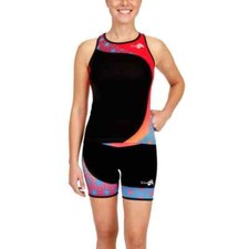 KIWAMI TOKYO TRIATHLON Damen Laufen TOP - SCHWARZ/SAKURA/PINK