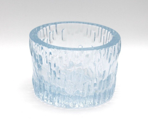 Eisglas hellblaue schale - hellblaue,