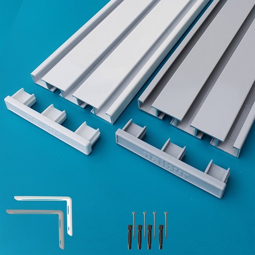 Alu aluminium gardinenschiene - aluminium,