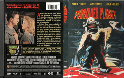 Forbidden planet dvd 1956 - dvd,
