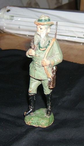 Alte massefigur jäger - massefigur,