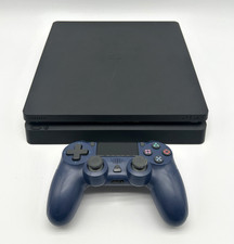 Sony Playstation 4 Slim - Modell Cuh-2116B 1 TB in Schwarz mit Controller