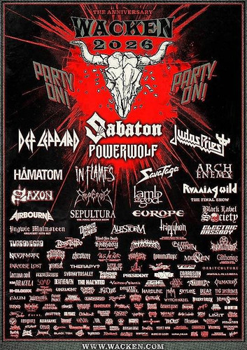 Wacken open air - air, 2026