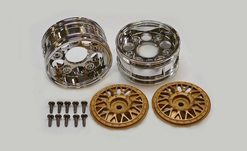 Tamiya felgen chrom gold - chrom/gold, 26