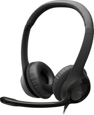 Logitech H390 USB Headset – Schwarz | Neu & OVP | Geräuschunterdrücktes Mikrofon