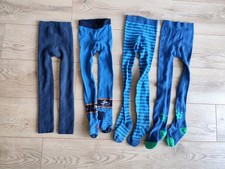 4St.Jungen Thermo Strumpfhose Thermoleggins Paket TCM Tchibo Gr.122/128