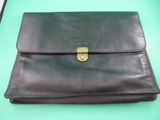 Akten Herrenhandtasche Leder Offermann Germany 1842 schwarz