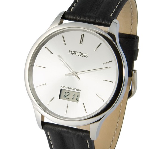Elegante herren funkuhr - elegante,