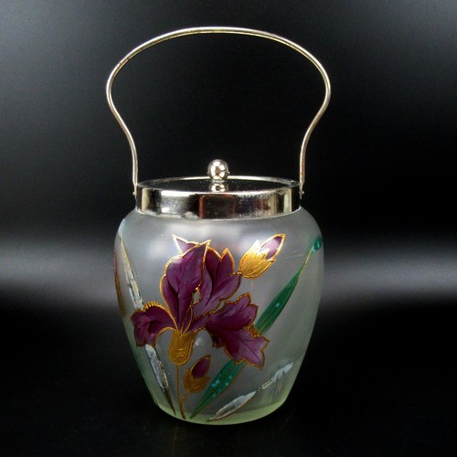 Alte glas keksdose - alte,
