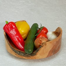 XL Schale aus Apfelbaum Holz