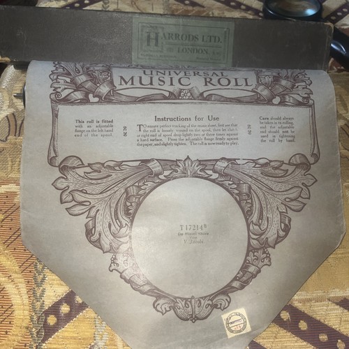 Vintage universal music roll - vintage,