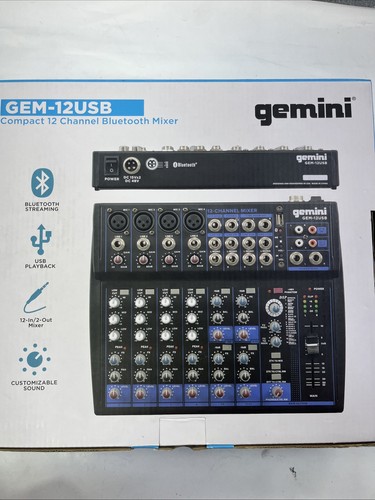 Gemini gem 12usb kompakter - gemini,