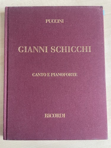 Gianni schicht klavierauszug - gianni,