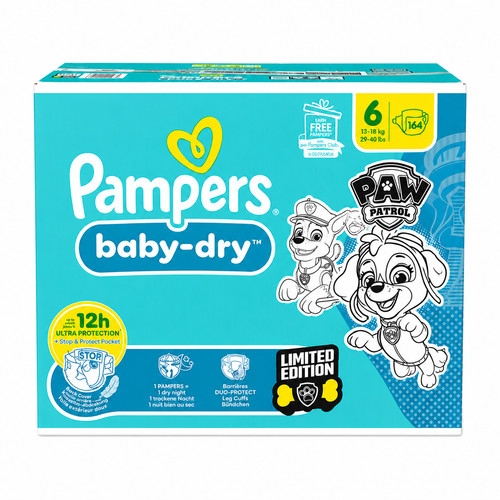 Pampers baby dry - baby-dry, paw