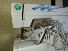 Profi Nähmaschine PFAFF STRETCH JEANS II 70W Jeans Leder Seide Baumwolle TOP