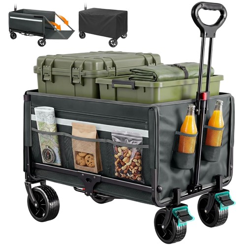 Bollerwagen faltbar 120l mit - faltbar,