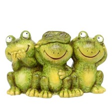 Lustige keramik froschgruppe - lustige,