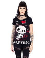 Cupcake Cult T-Shirt I Love Crafting Cute Panda Teddy Cartoon Horror