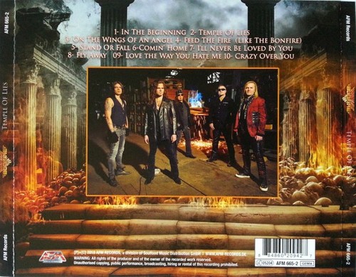 Bonfire temple lies cd - temple,