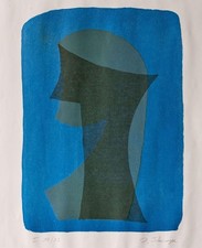 Porträt Frauenkopf Abstrakt
