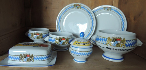 Teiliges geschirr set - 7-teiliges, geschirr-set