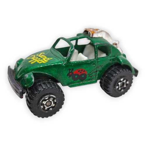 Matchbox sand digger grün - sand,