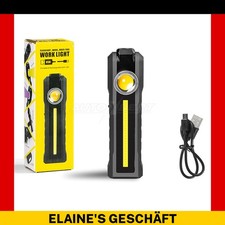 COB LED KFZ_Arbeitsleuchte Akku Werkstattlampe Handlampe Mit Magnet Stablampe DE