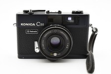 [Nahe MINT-] Konica C35 Flash Matic 35mm Sucherkamera Schwarz JAPAN