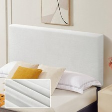 TAOCOCO Bett Kopfteil Abdeckung, elastische Kopfteil Weiß 180-200 cm NEU *