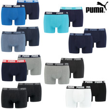 Puma 4er Pack Basic Boxer Herren Unterwäsche Boxershorts Unterhosen 521015001