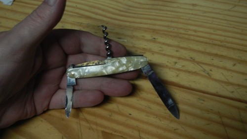Altes taschen messer - taschen,