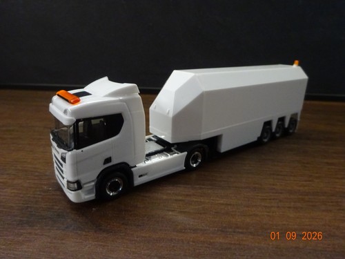 Herpa scania glasauflieger - scania,