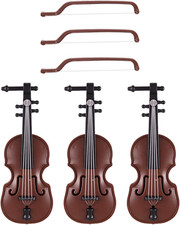 3 Stück Mini-Geige