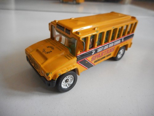 Matchbox schulbus spartans - schulbus, "spartans"