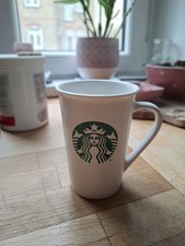 Starbucks Tasse Weiß Grün 2011 - Sammeltasse Kaffeebecher  