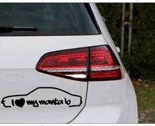 I LOVE MY MANTA B Aufkleber