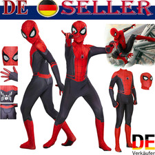 Spider-Man: Far From Home Spiderman Kostüm Kinder Erwachsene Superhero-Cosplay