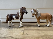 Schleich Pferde Stute Palomino Hengst Schecke Isländer