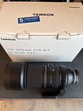 Tamron 150-500mm 5.0-6.7 DI III VC VXD Sony E-Mount Topzustand incl. OVP