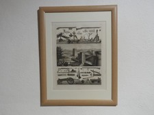 Orig stahlstich heck - stahlstich, g.